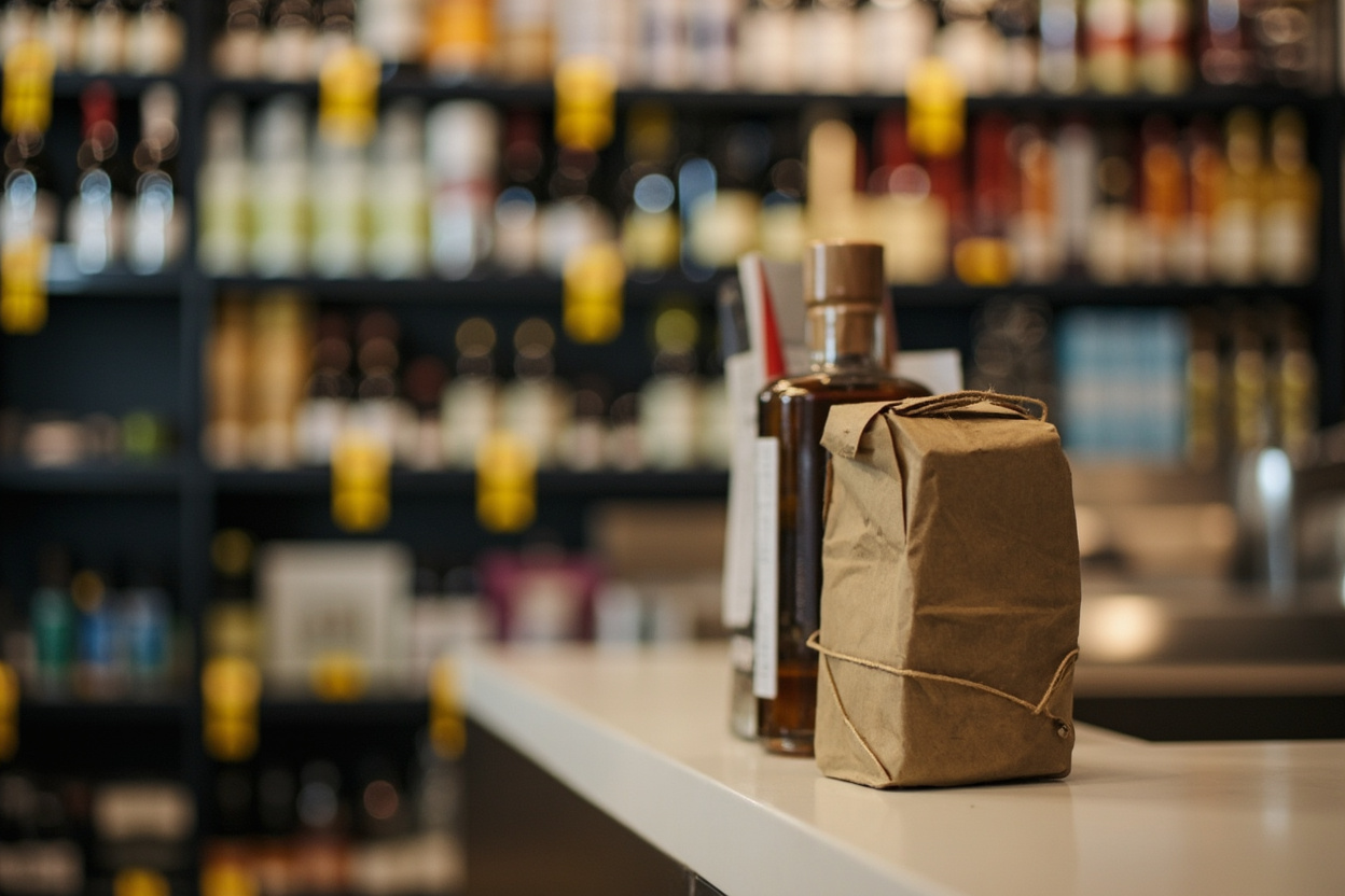 Seymour's Liquor Store, liquor store in Moodyville, North Vancouver BC