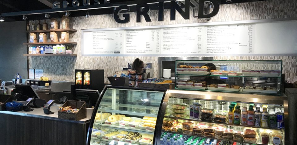 Grouse Grind Coffee Bar, café in Upper Lonsdale, North Vancouver BC