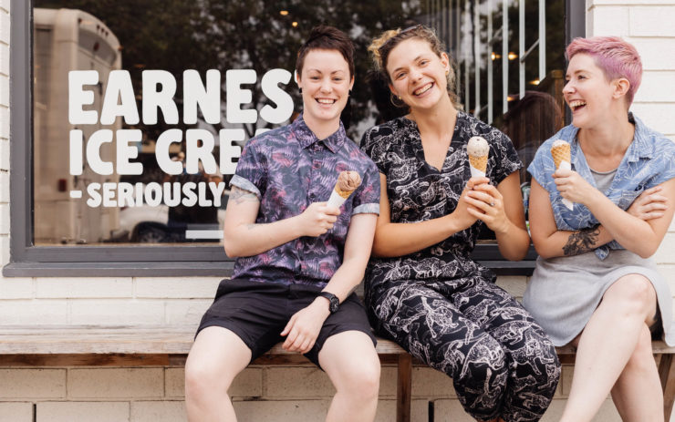 Earnest Ice Cream, dessert shop in Lower Lonsdale, North Vancouver BC